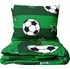 Povlečení TipTrade Dětské povlečení fotbal 140 x 200, 70 x 90 cm zipový uzávěr