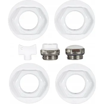 Radiátor Bílá zátka Perfexim pro hliníkový radiátor 1" x 1/2"