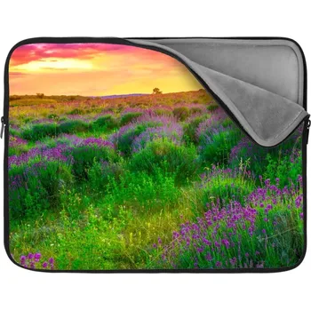 pouzdro na notebook Sablio Obal na notebook Levandulové pole - 13"