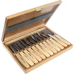 NAREX 894850 Sada dlát řezbářských 12dílná v kazetě HOBBY