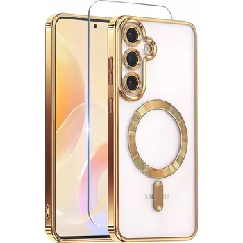 Pouzdro na mobilní telefon Zadní Kryt Alogy pro Samsung Galaxy S25 zlatý