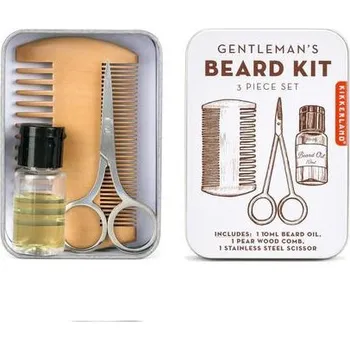 Kikkerland, Sada na úpravu vousů v plechovce