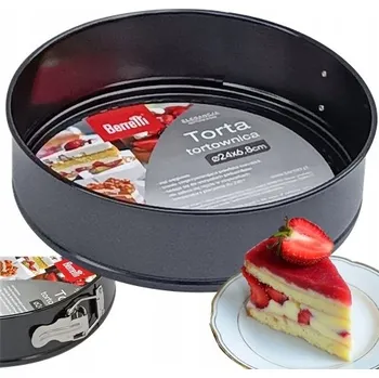 Forma na pečení FORMA NA DORT rozpínací plech na koláče kulatý ø24 cm FORMA lasagne BERRETTI