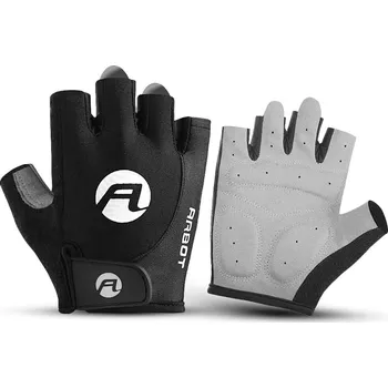 Cyklistické rukavice Cyklistické rukavice pánské XL gelové bez prstů krátké