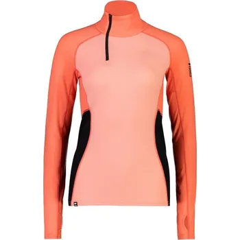 Pánské tričko dámské merino triko Mons Royale Olympus Half Zip high vis M