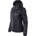 Dámská bunda Hi-Tec Lady Nahia prošívaná zimní bunda černá velikost L