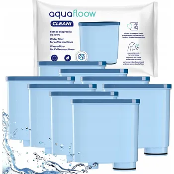 Náhradní díl pro kávovar 8x AquaFloow filtr do kávovaru Philips Latte Go Saeco se systémem AquaClean