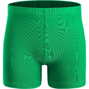 Dámské kraťasy KRAŤASY NA TANEC BALETU GYMNASTIKY POLE DANCE AKROBACIE ZELENÉ ROZMĚR 140