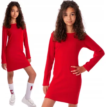 Dámské šaty ROBIK dětské šaty, vypasované, délka ke kolenům, bavlna, velikost 128