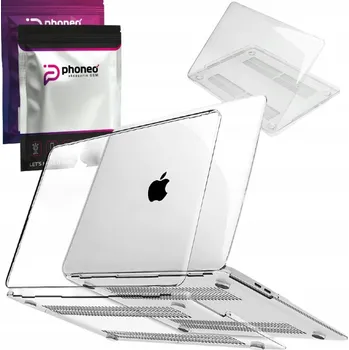 Pouzdro na mobilní telefon POUZDRO CASE Ochranný Kryt PREMIUM PHONEO pro MacBook Air 13.6 A2681 TRANSPARENTNÍ