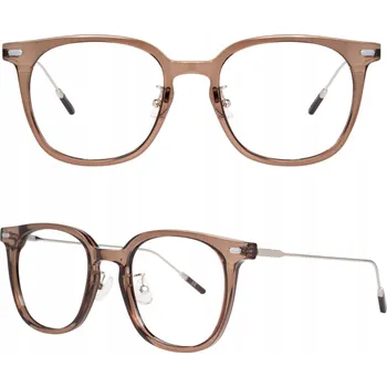 Sluneční brýle Theblogshop brýle bez dioptrií nerdy hnědé