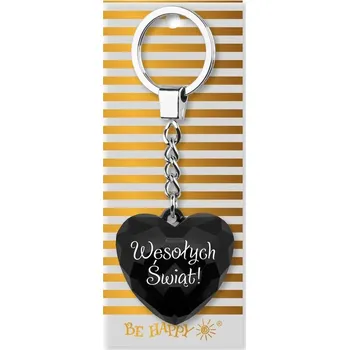 Přívěsek Na Klíče na klíče ve tvaru zlatého srdce dárek k Vánocům