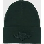 ČEPICE 7-16 LET GANT TONAL ARCHIVE SHIELD BEANIE TARTAN GREEN