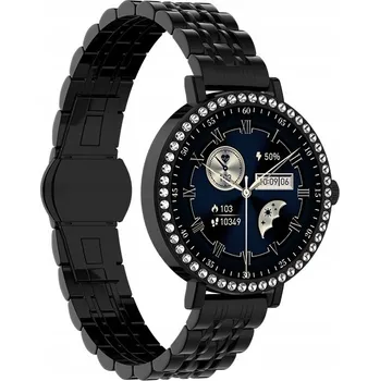 Hodinky Chytré Hodinky Dámské hodinky HD36 zlaté Menu PL CZ Novinka 2025