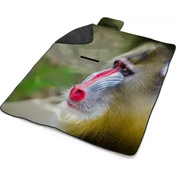 deka Sablio Plážová deka Mandril: 200x140 cm