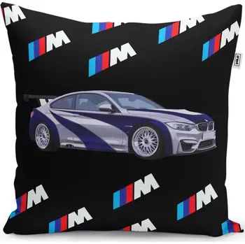 Polštář Sablio Polštář MPERFORMANCE sportovní auto - 40x40 cm