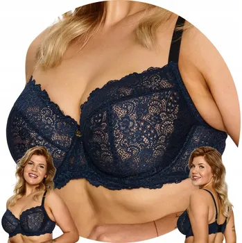 Podprsenka Lupo 2619 BIG Podprsenka s měkkými košíčky námořnická modrá 95H