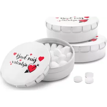 Bonbon Sablio Mentolky Buď můj Valentýn - 3 ks