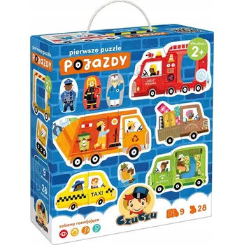 Puzzle CzuCzu První puzzle Vozidla 2+ 28 dílků