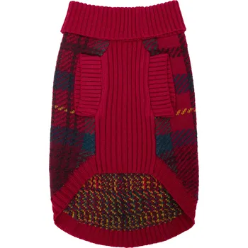 Obleček pro psa 715788 - Tchibo - Svetr pro psy - barva: červená