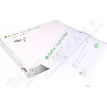 Krytí na ránu Mextra Superabsorbent absor.krytí 17.5x22.5cm 10ks