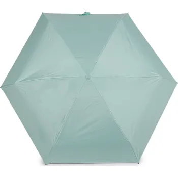 Deštník Skládací mini deštník s pevným pouzdrem, barva 10 mint