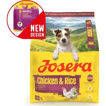 Krmivo pro psa Josera 3kg Mini Adult with Chicken & Rice dog