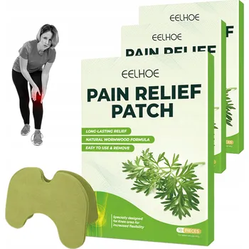 Náplast NÁPLASTI PROTI BOLESTI KOLEN, ULEVUJÍCÍ NÁPLASTI NA KOLENA 100 KS