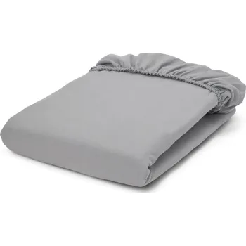 Prostěradlo 717965 - Tchibo - Napínací prostěradlo z jemného flanelu - barva: šedá