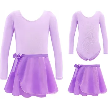 Body BALETNÍ TRIKOT S TYLOVOU SUKÝNKOU PRO TANEC BALETU VEL. 140