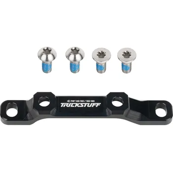 Brzda na kolo Adaptér FMFFM přední 140160 / 160180 ALU TI BLACK