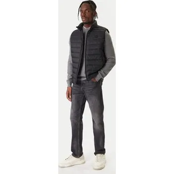 Pánská vesta BOSS Sportovní vesta Odeno 50549243 Černá Slim Fit 52