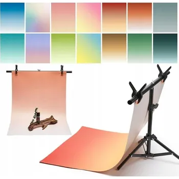 Fotopozadí Fotografické pozadí se stativem pro focení malých předmětů 87x57 cm