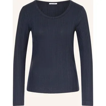 Dámské tričko Efixelle Dámské Tričko S Dlouhým Rukávem, tmavě modrá, 36