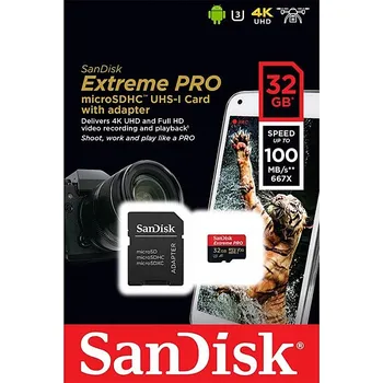 Paměťová karta MicroSD karta SanDisk Extreme Pro 32 GB