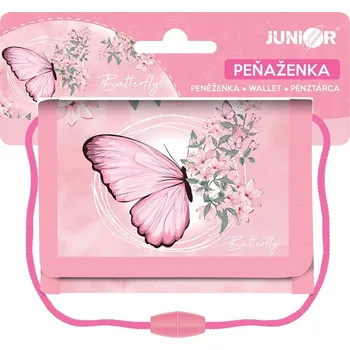 Peněženka Dětská textilní peněženka JUNIOR S8 – Butterfly