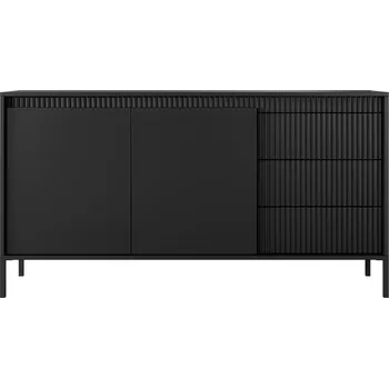 Komoda SENSO c | komoda 153 2D3S | 153,5 cm | černá