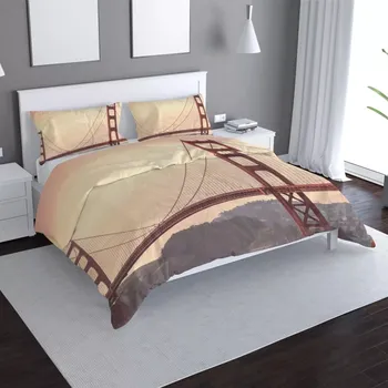 Povlečení Sablio Povlečení Golden Gate 2 - 140x220 / 90x70