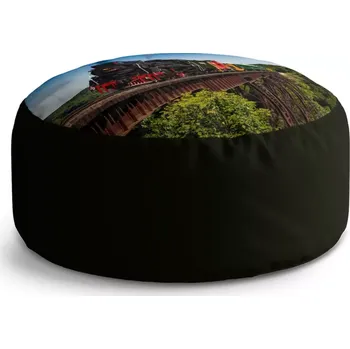 Taburet Sablio Taburet Circle Vlak na mostě: 38x48 cm