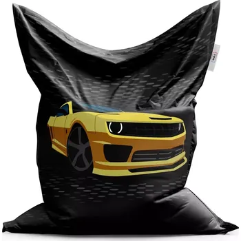 Sedací pytel Sablio Sedací vak Chevrolet Camaro Puntíky - 150x100 cm