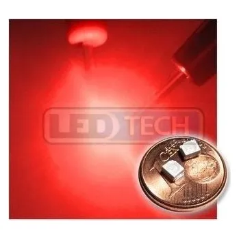 Polovodič LED smd dioda 3528 PLCC-2 červená - 150mcd / 120°