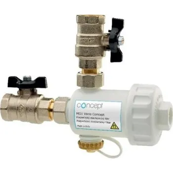 vodní filtr Magnetický filtr 3/4", 3bar, mechanický, bílá CONCEPT MG1 VARIO
