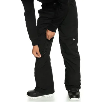 Snowboardové kalhoty quiksilver Dětské zimní kalhoty estate youth pant true black - kvj0
