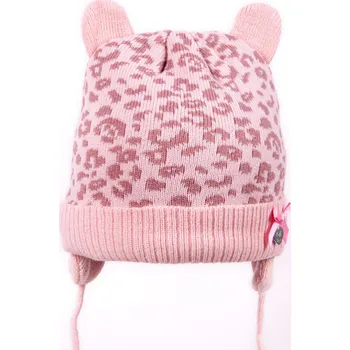 Čepice Čepice YoClub s krajkou, PINK velikost 38-40