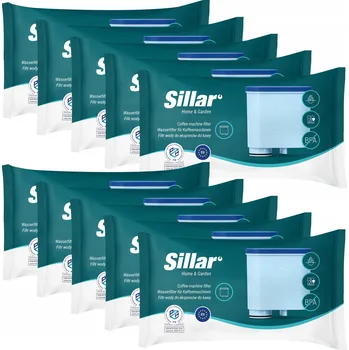 Filtr do kávovaru Vodní filtr Sillar pro kávovary Philips Saeco - 10 kusů