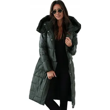 Dámský kabát Prošívaný kabát 2v1 Zateplený Možnost nošení jako bunda AMANDA 38