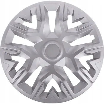 Poklice na kolo Puklice THE BEST 15" stříbrné pro Chevrolet, Citroen, Dacia, 4 ks