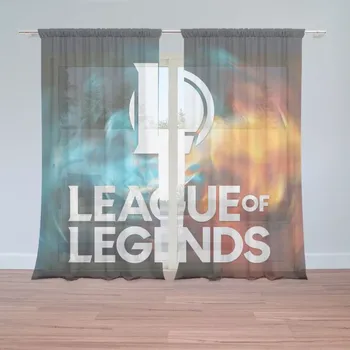 Záclona Sablio Záclony League of Legends Glow: 2ks 150x250cm