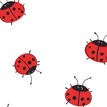 Konfekční žebrovaný úplet Takoy berušky na výletě