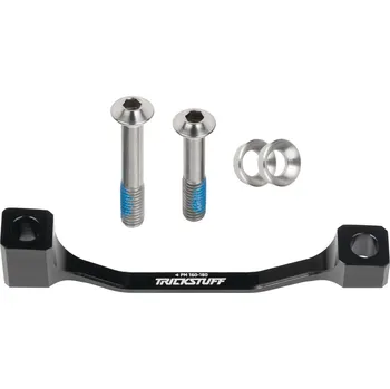 Brzda na kolo Adaptér PMPM 20 ALU TI 160/180 Black